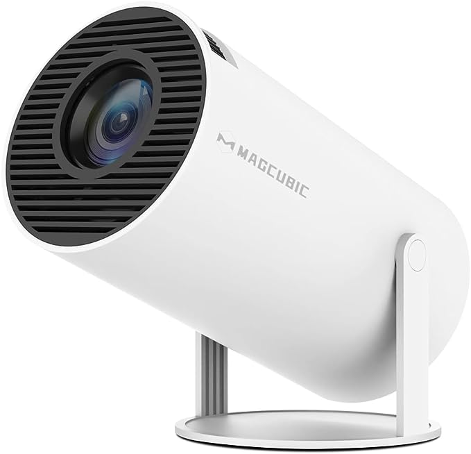 Mini Projector 4K 1080P, WiFi6 BT 5.0 Android 11, Compatible with Phone