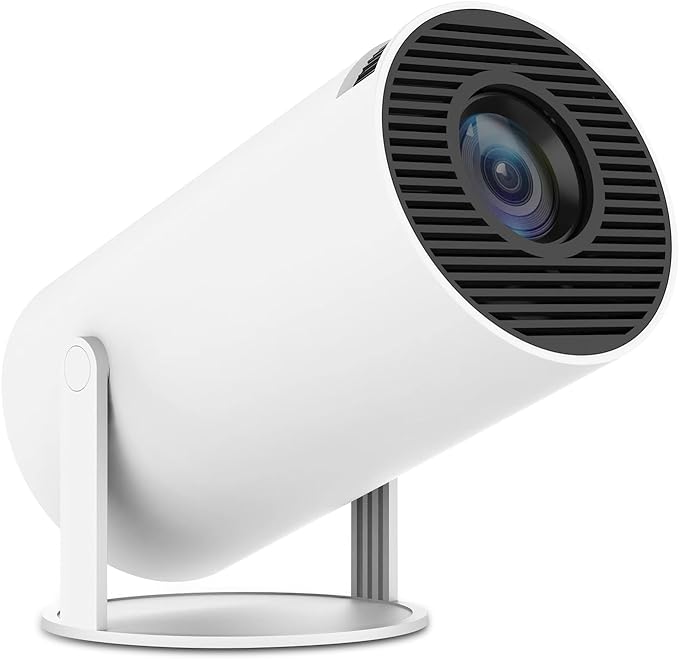 Mini Projector 4K 1080P, WiFi6 BT 5.0 Android 11, Compatible with Phone